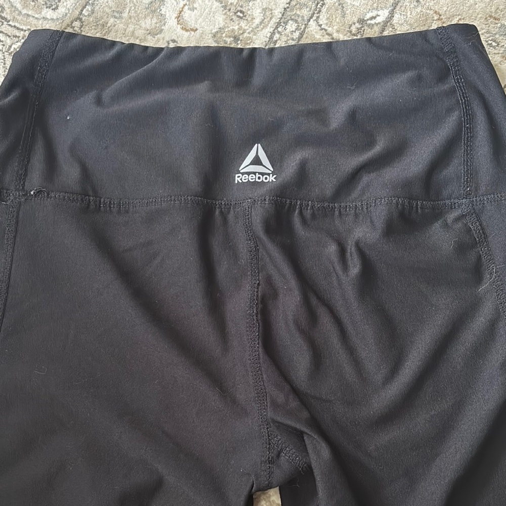 Reebok Jet Black Active Leggings